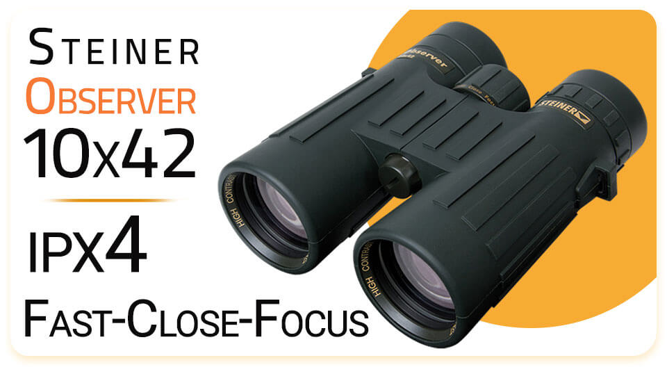 دوربین دوچشمی شکاری اشتاینر مدل Steiner Observer 10x42