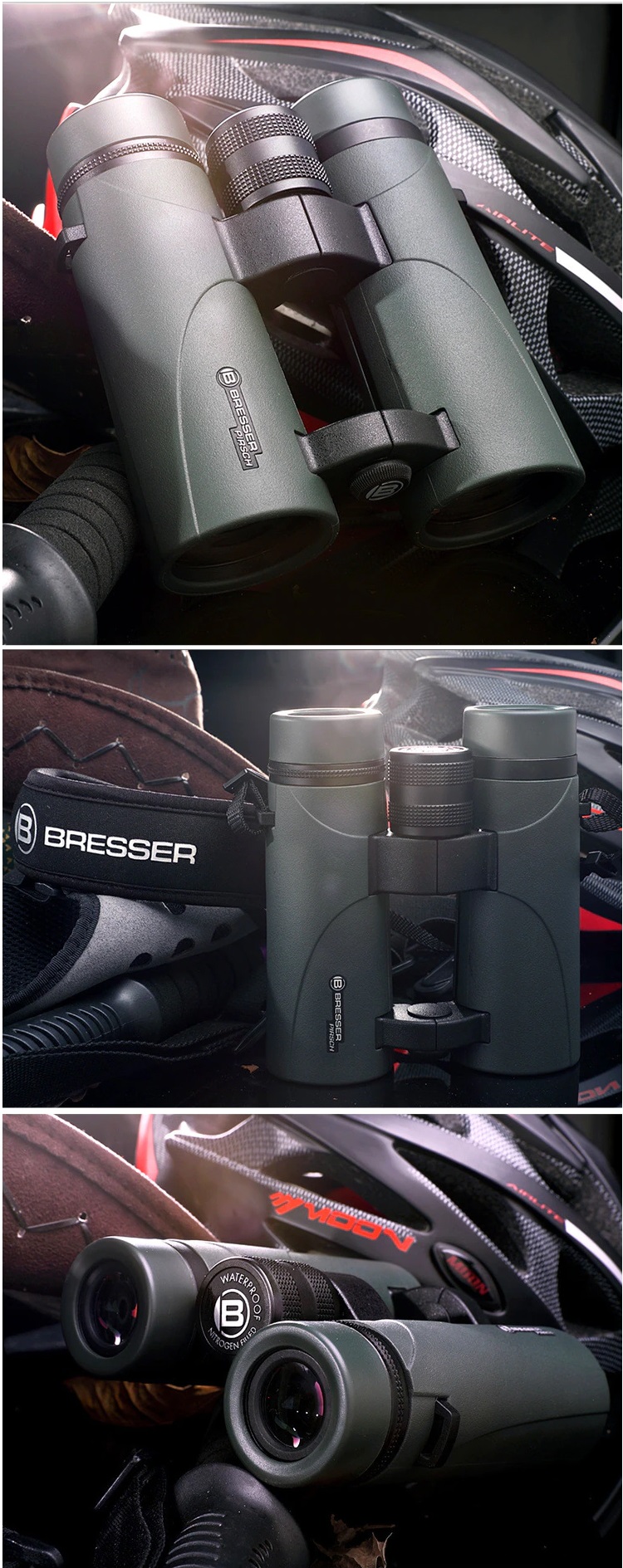 دوربین دوچشمی برسر مدل BRESSER PIRSCH 10×34