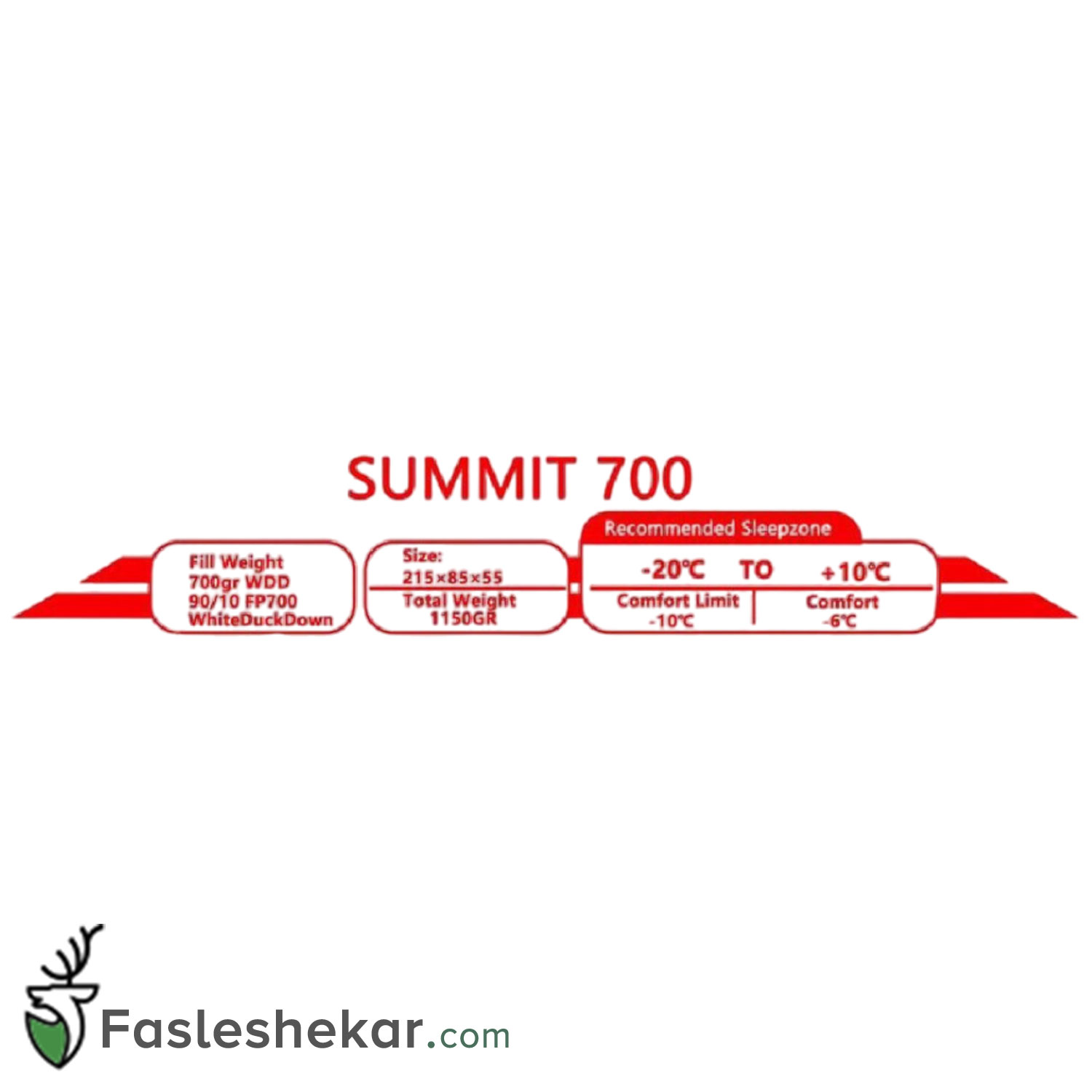 کیسه خواب پر جیلو مدل سامیت Summit 700